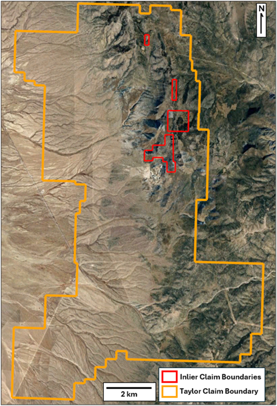 Map 26 Inlier Claims – Taylor Project